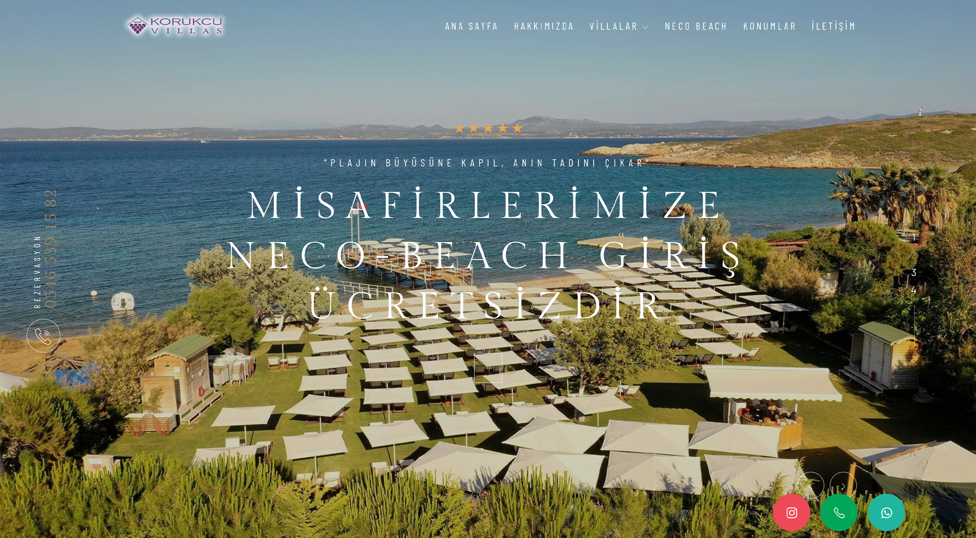 Craft-Creative | Korukçu Villaları & Neco Beach